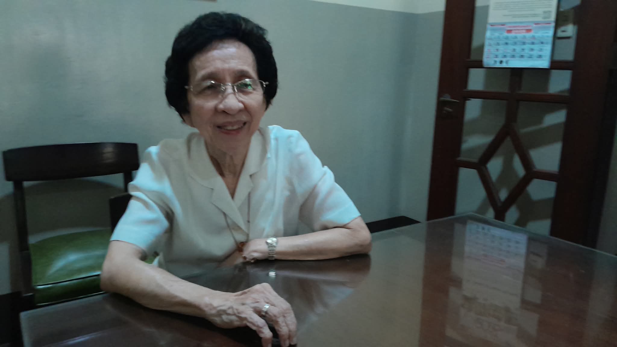 Sister Asuncion Borromeo from the Franciscan Missionaries of Mary speaks on Feb. 23, 2026, to EWTN News about her experiences of participating in the EDSA People Power revolution of 1986. | Credit: Santosh Digal