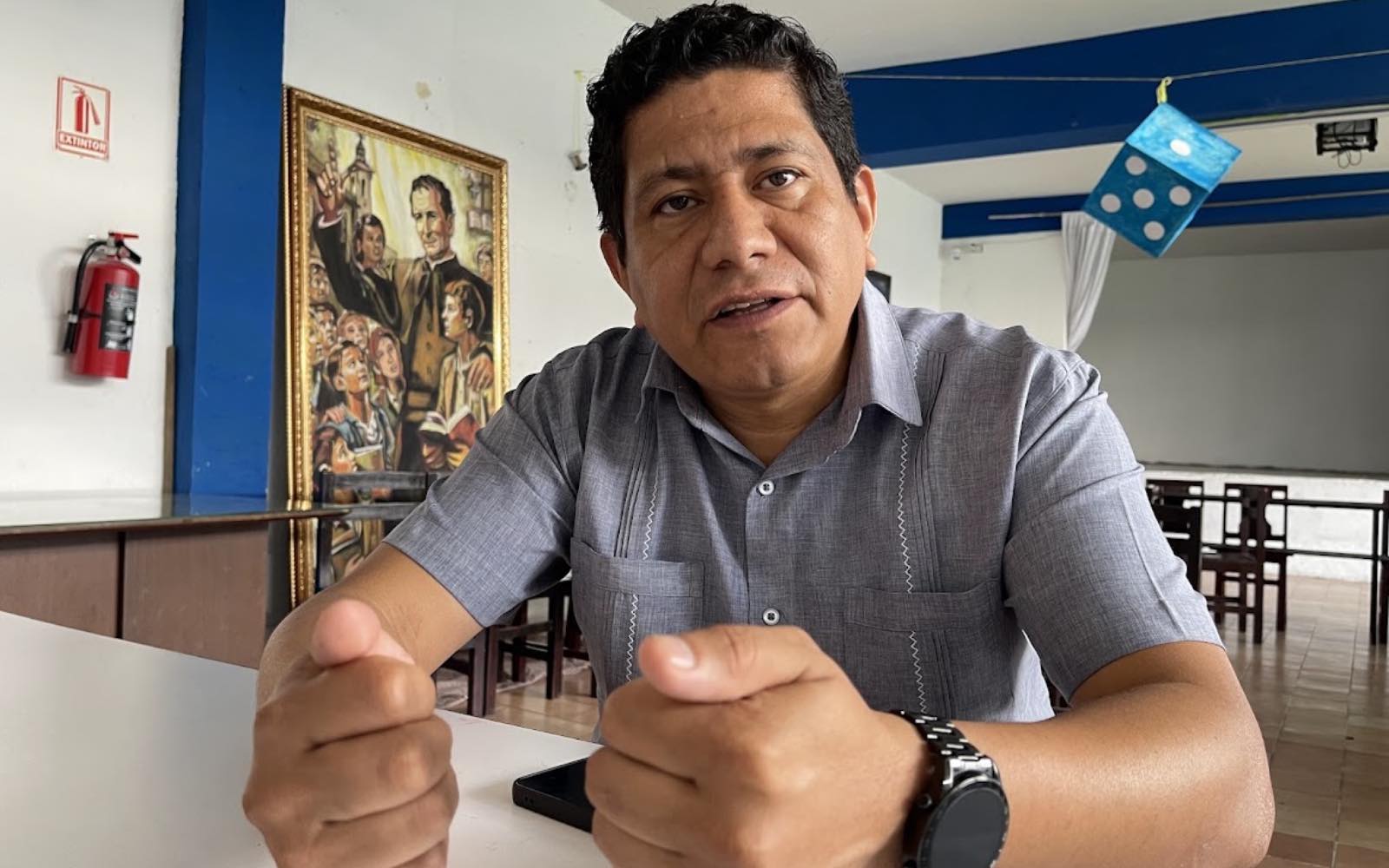 Father Alberto Vivar León has dedicated the last 11 years to assisting migrants in Puebla, Mexico. | Credit: David Ramos/EWTN News