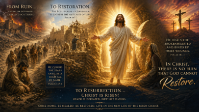 He Rebuilds What Was Broken: From Exile to Resurrection (Psalm 147 Fulfilled in Christ)
