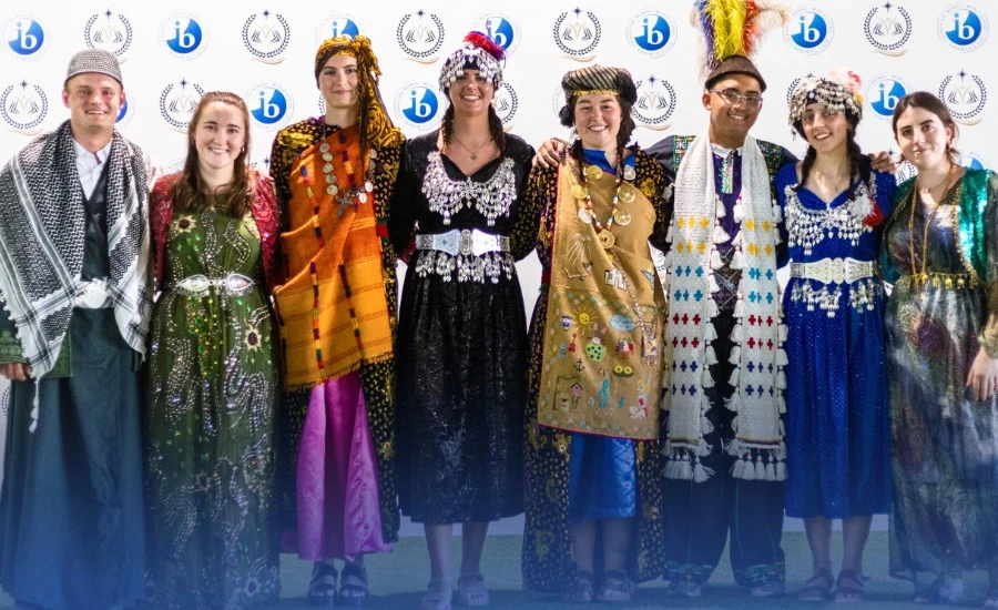 St. Thomas Mission team in Syriac traditional dress. Credit: Mar Qardakh School Facebook Page