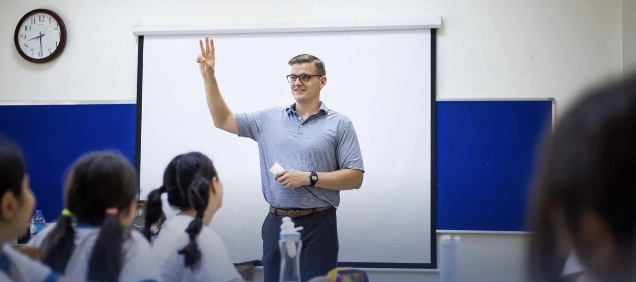 St. Thomas Mission service at Mar Qardakh International School. Credit: Alex McKenna