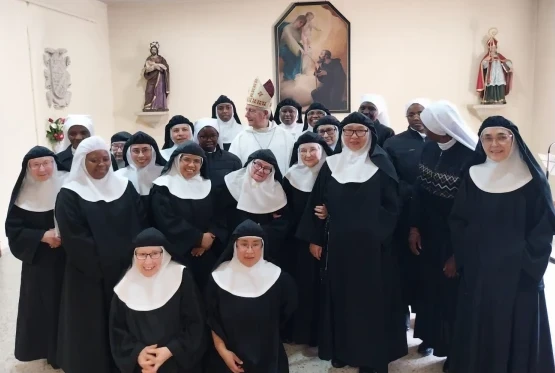 Augustinian Recollect Community of the Monastery of St. Turibius of Liébana in Vitigudino, Spain. Credit: Courtesy of the Diocese of Salamanca