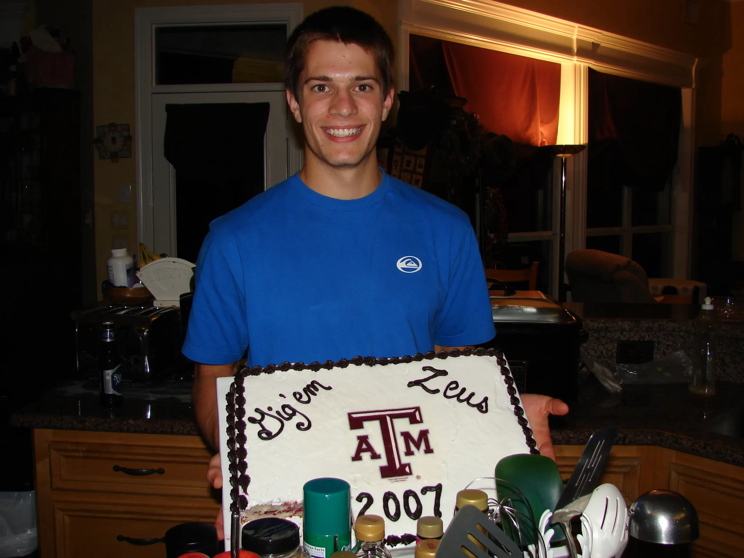 Ryan Stawaisz before attending Texas A&M University. Stawaisz family