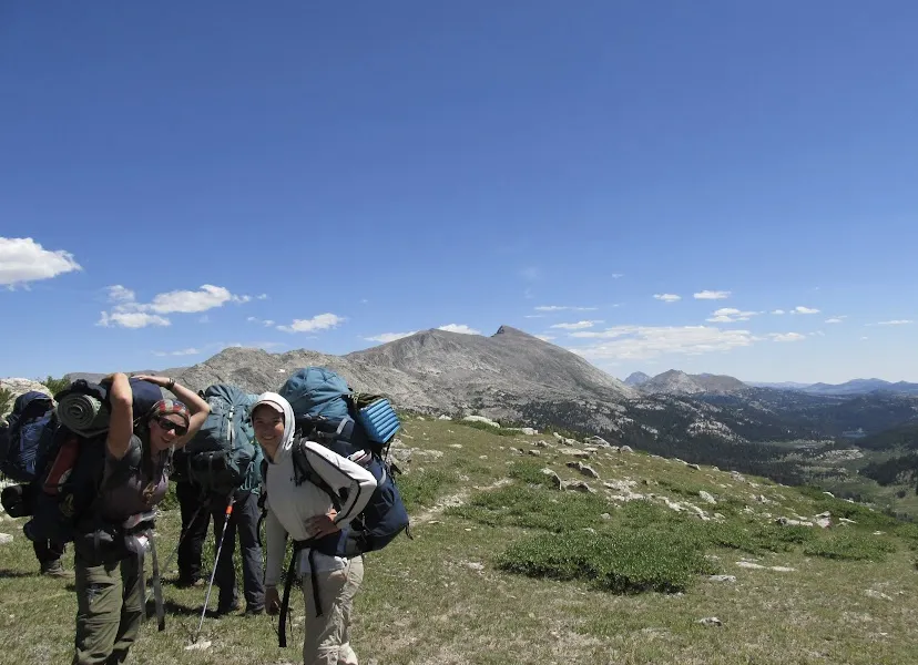 Incoming students at Wyoming Catholic College in Lander, Wyoming, are required to take a three-week wilderness trek that challenges them both body and soul. Credit: Photo courtesy of Aeja DeKuiper