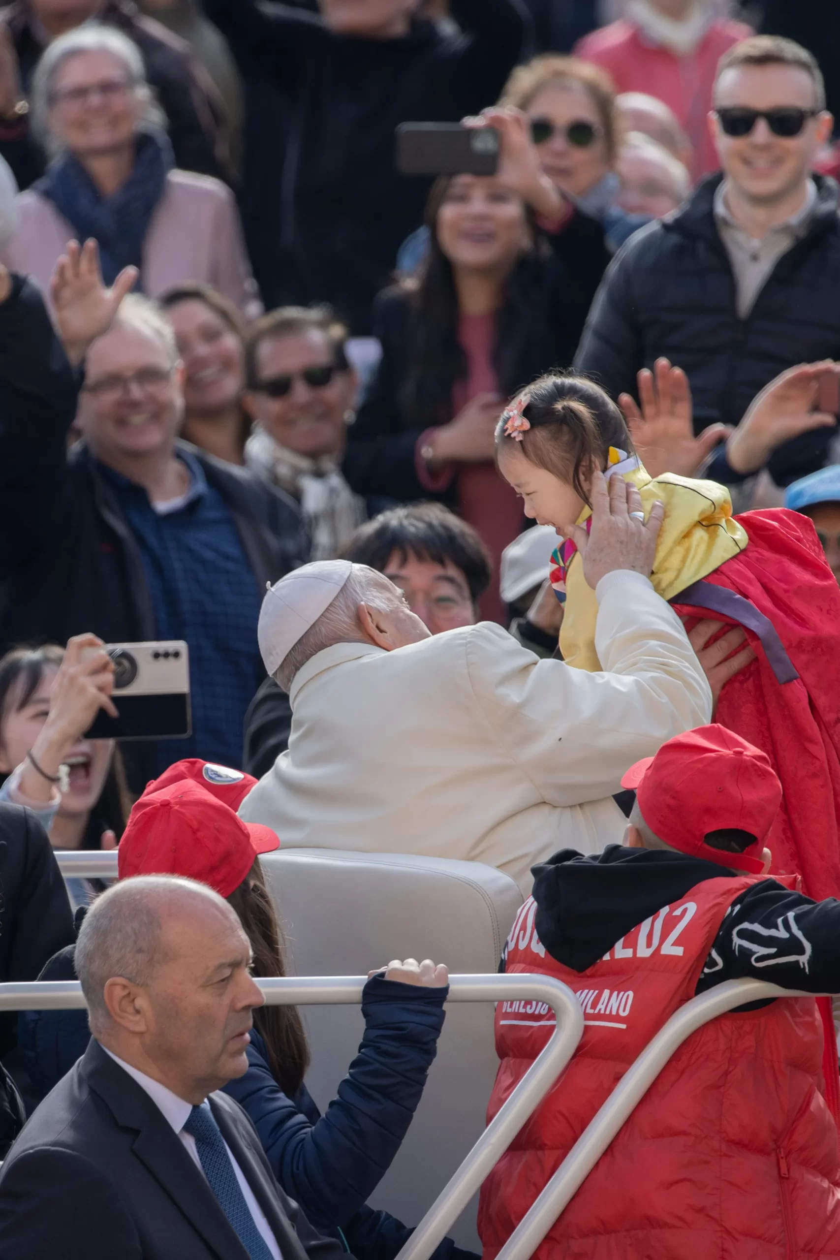 Pope Francis' general audience of April 19, 2023. Daniel Ibanez/CNA