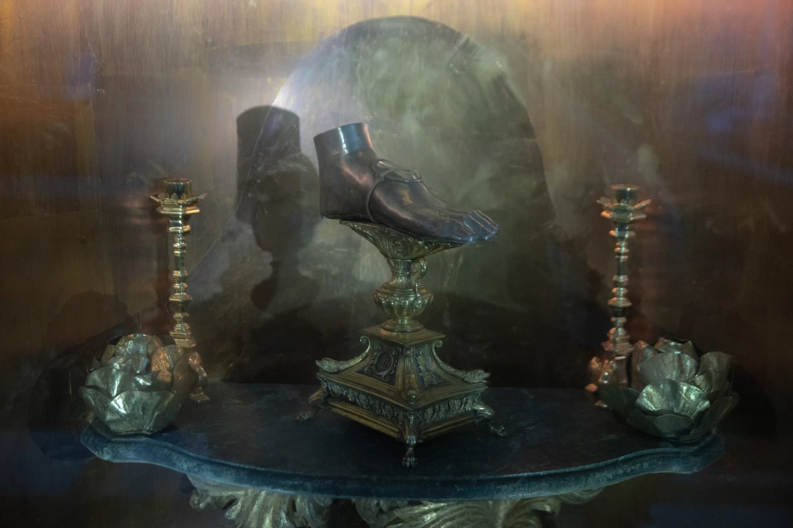 St. Mary Magdalene's relic in Rome at the Basilica of St. John the Baptist of the Florentines. Photo credit: Daniel Ibanez/CNA