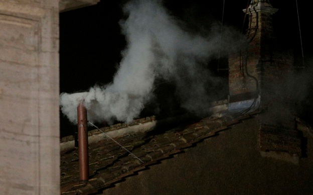Pope - White smoke