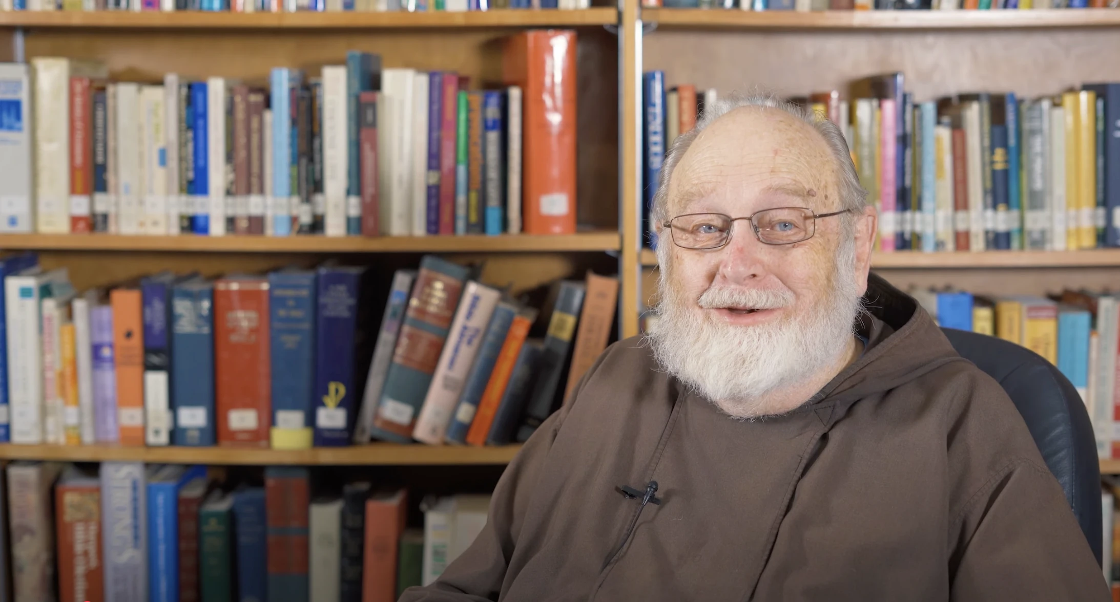 Father Blaine Burkey, OFM Cap, who wrote a book on Servant of God Julia Greeley’s life. Credit: Screenshot/Colorado Capuchin Franciscans