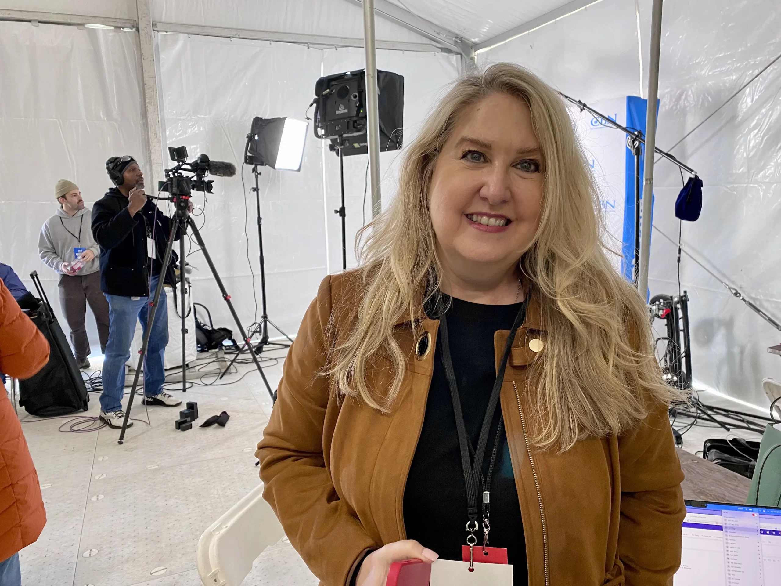 Kristi Hamrick, who serves as the vice president of media and policy for Students for Life Action and as the chief media and policy strategist for Students for Life of America, attends the 50th annual March for Life in Washington, D.C., on Jan. 20, 2023. Katie Yoder/CNA