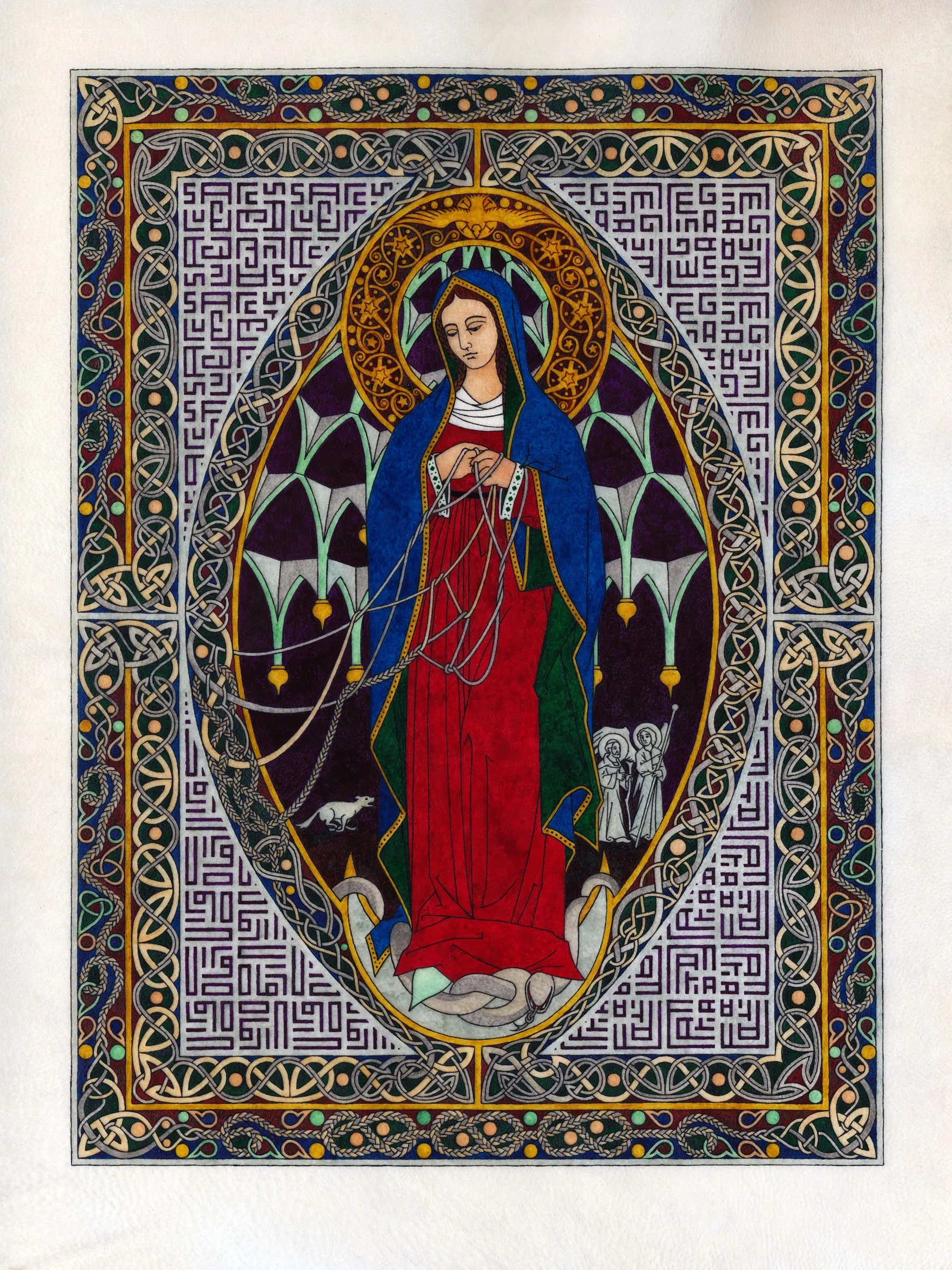 Mary Undoer of Knots by Daniel Mitsui. Credit: Courtesy of Daniel Mitsui