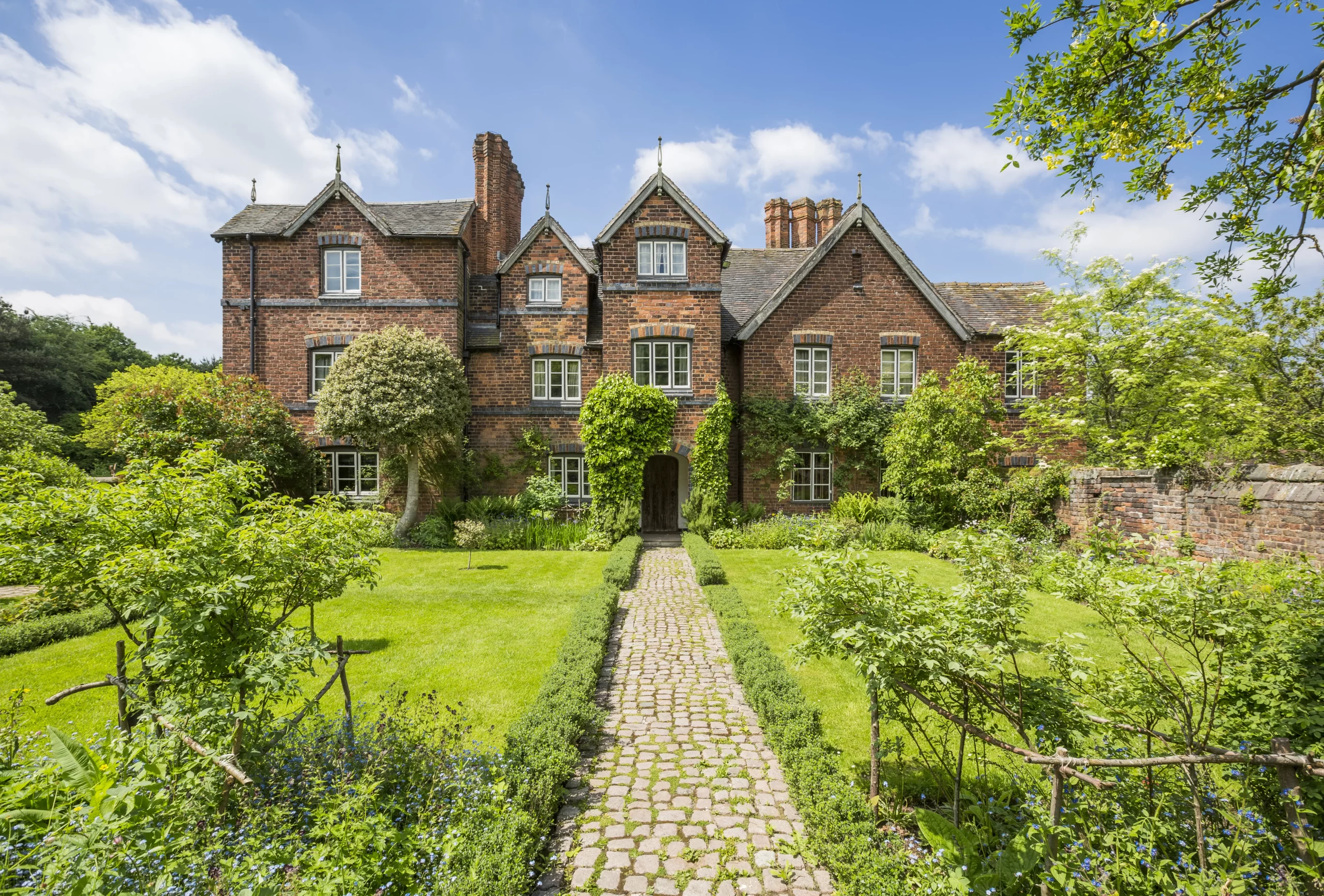 Moseley Old Hall, where the Roman Missal of Fr. John Huddleston went on display. Photo courtesy of the National Trust