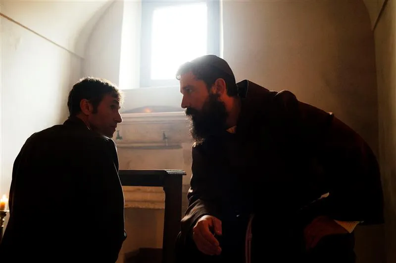 "Padre Pio," starring Shia LaBeouf, airs in theaters June 2, 2023. Credit: Gravitas Ventures. Credit: Gravitas Ventures