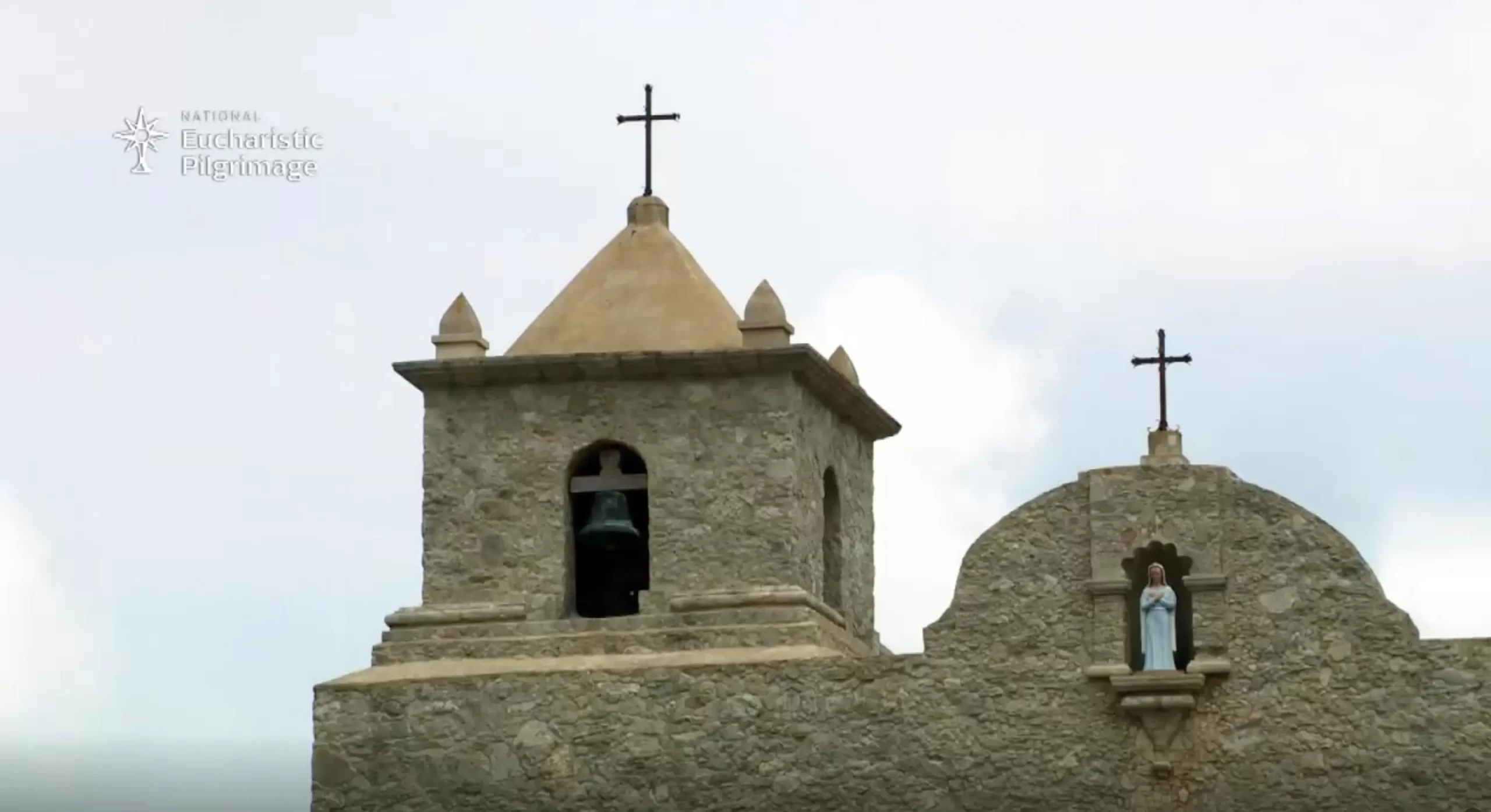 The historic Presidio La Bahía, a Spanish fort, is an important site of the Texas Revolution. Credit: Screenshot from EWTN News In Depth