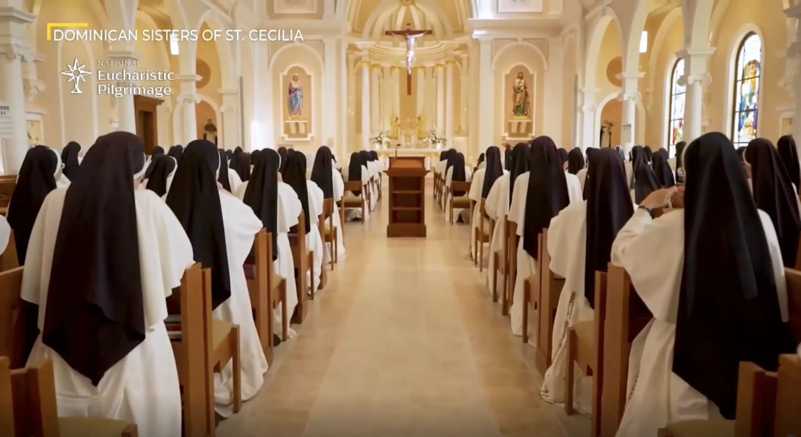 The motherhouse of the Dominican Sisters of St. Cecilia in Nashville, Tennessee. Credit: Screenshot from EWTN News In Depth
