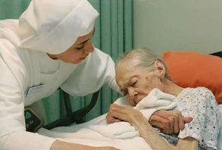 The Servants of Mary, Ministers to the Sick care for the sick and the dying. Credit: Photo courtesy of the Servants of Mary, Ministers to the Sick