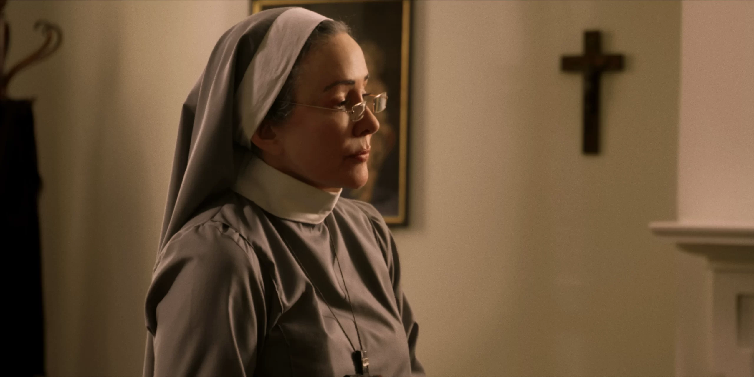 Patricia Heaton as Mother Superior in “The Ritual.”. Credit: XYZ Films