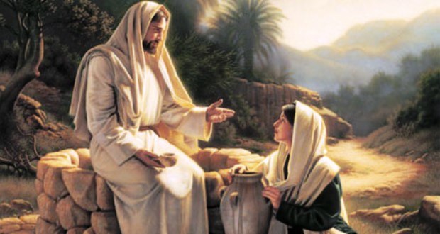 Jesus and the woman at the well